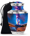 Milkyway Small & Large Urns For Ashes - Galaxy Cremation Urns