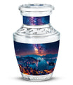Milkyway Adult Urn Large Funeral Urn - Galaxy Decorative Urns For Ashes