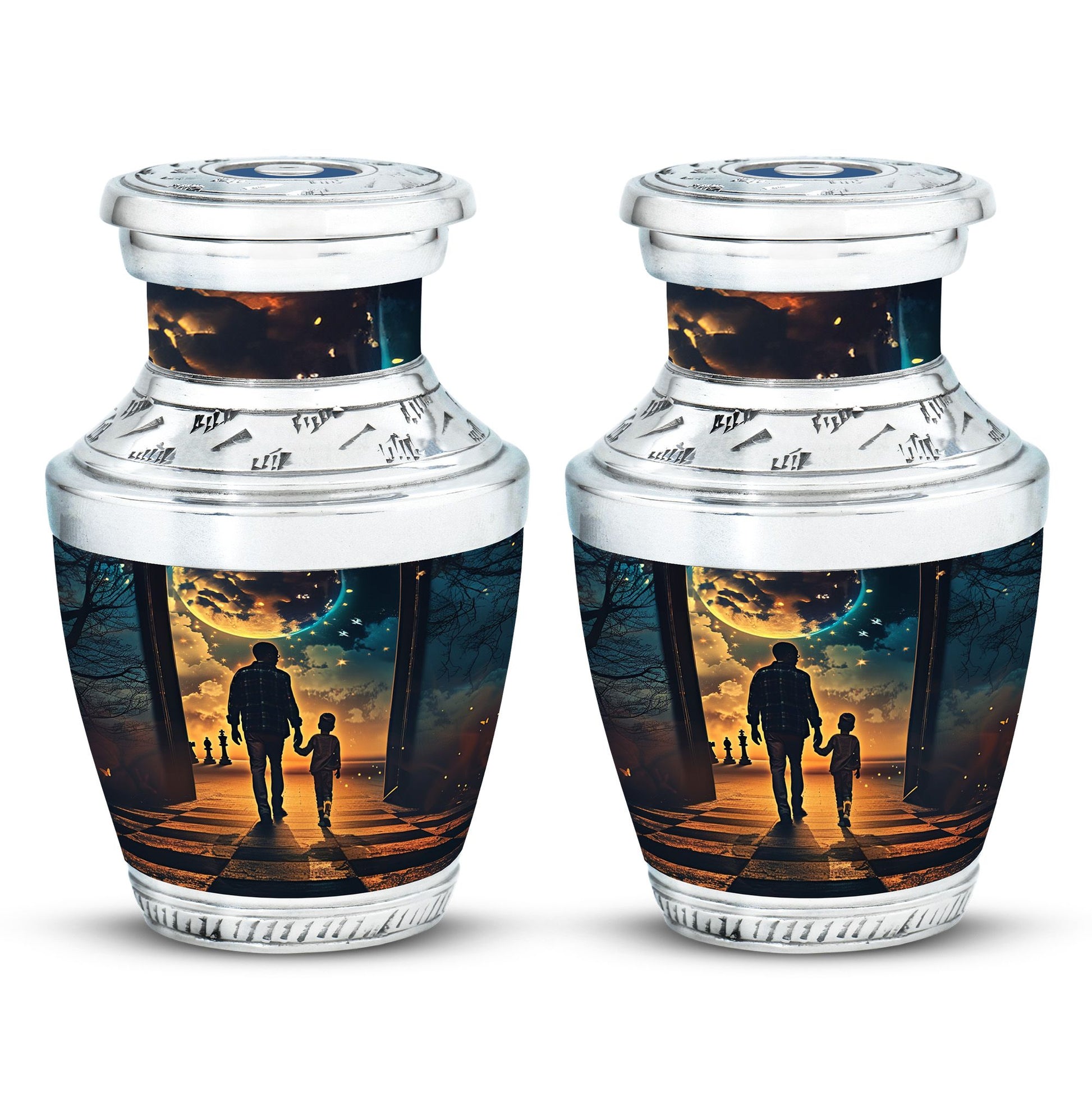 Father Urn For Ashes Adult Male Small Funeral, Ashes Urn For Ashes