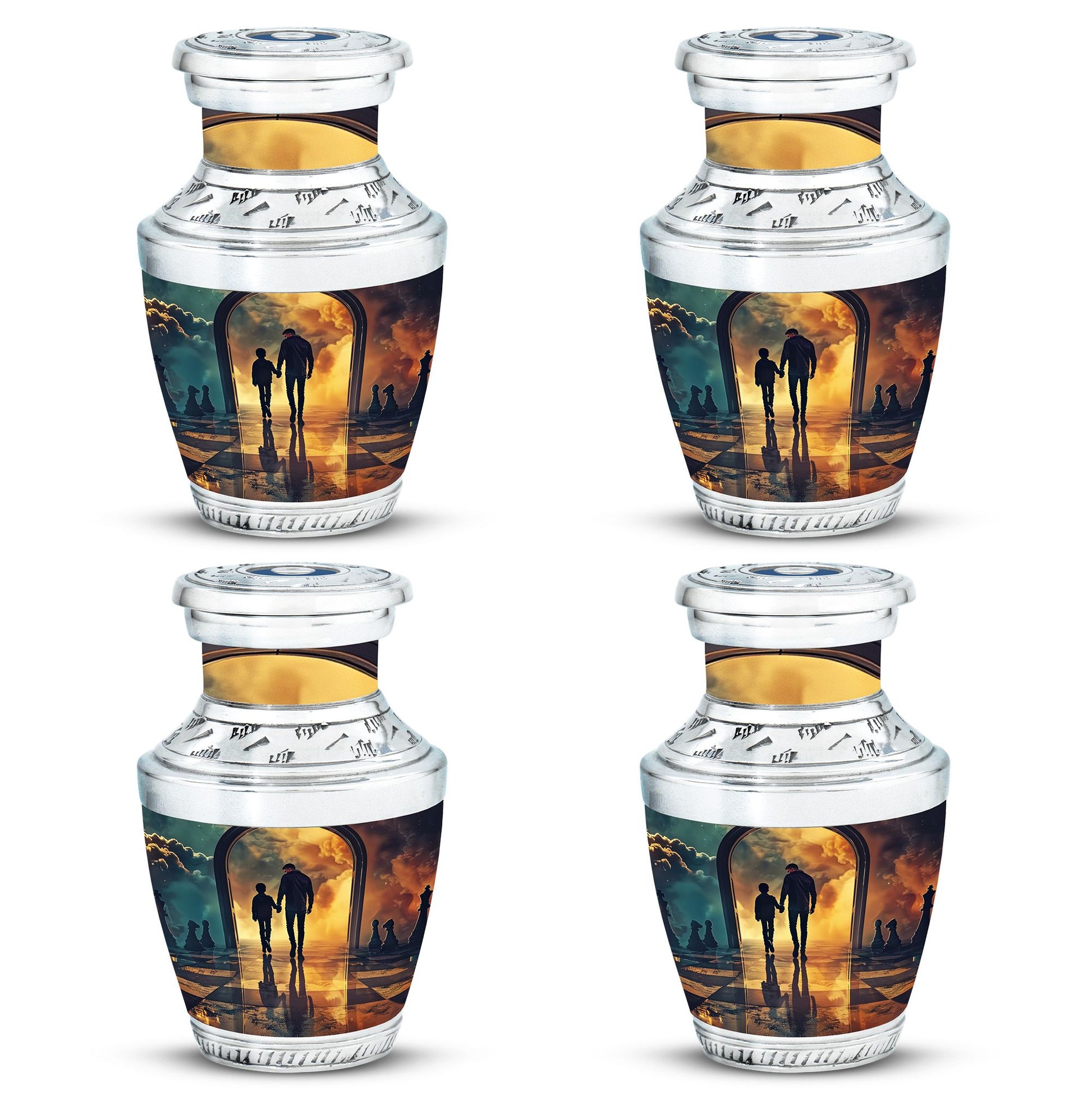 Father Medium Size Urns For Human Ashes Funeral, Ashes Cremation Urn