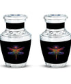 Cosmic Dragonfly Cremation Urns For Human Ashes - Urn For Men & Women