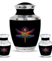 Cosmic Dragonfly Cremation Urns For Human Ashes - Urn For Men & Women