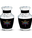 Cosmic Dragonfly Urns For Men Funeral, Ashes Memorial Urn