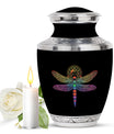 Cosmic Dragonfly Urns For Men Funeral, Ashes Memorial Urn