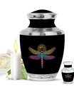 Cosmic Dragonfly Urns For Men Funeral, Ashes Memorial Urn