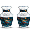 Cosmic Dragonfly Cremains Containers Funeral, Ashes Urn For Ashes