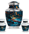 Cosmic Dragonfly Cremains Containers Funeral, Ashes Urn For Ashes