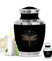 Cosmic Dragonfly Earn For Ashes Large Funeral, Ashes Urn For Ashes