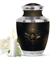 Cosmic Dragonfly Memorial Urn Funeral, Ashes Cremation Urn