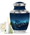 Zebra Metal Urns For Human Ashes Funeral, Ashes Cremation Urn