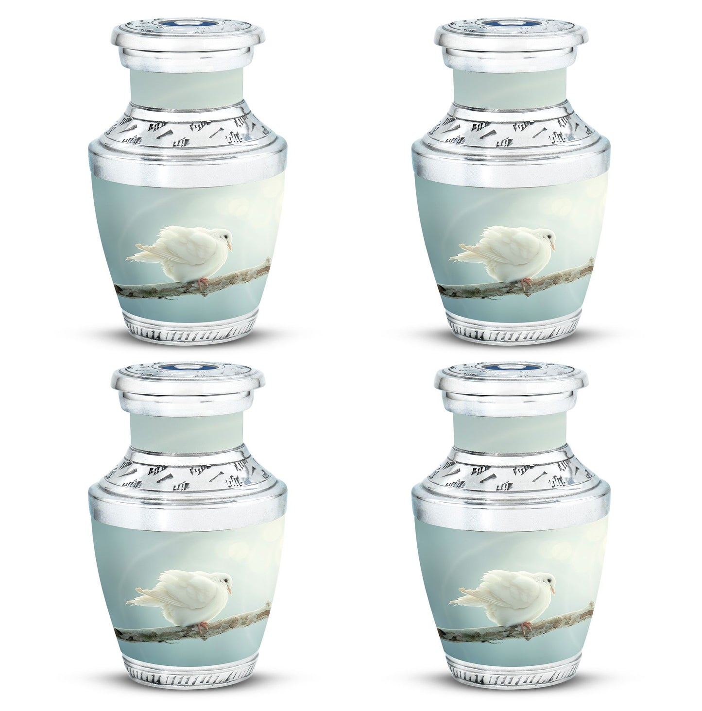 Personalized Bird Memorial Urn for Human Ashes - 10-inch, 200 cu in - Yatskia