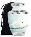 Dove Personalized Urn Funeral, Ashes Memorial Urn