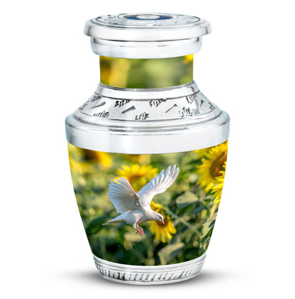 Personalized Bird Cremation Urn for Human Ashes - 10-inch, 200 cu in - Yatskia