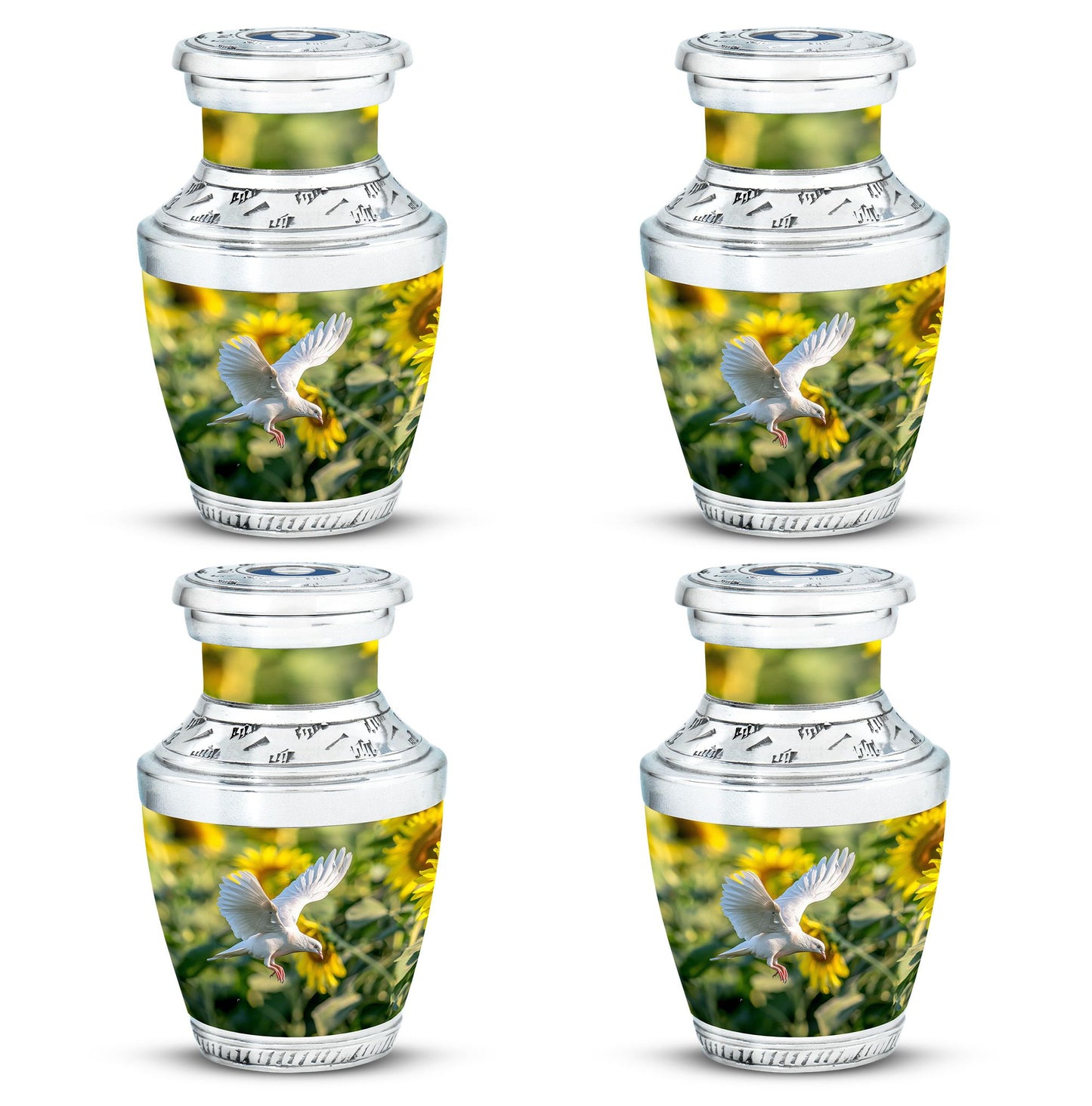 Personalized Bird Cremation Urn for Human Ashes - 10-inch, 200 cu in - Yatskia