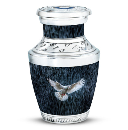 Personalized Bird Cremation Urn for Human Ashes - 10-inch, 200 cu in - Yatskia