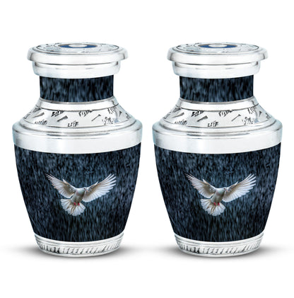 Personalized Bird Cremation Urn for Human Ashes - 10-inch, 200 cu in - Yatskia