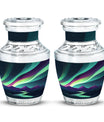 Northern Lights Mini Keepsake Funeral, Ashes Cremation Urn