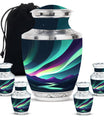 Northern Lights Mini Keepsake Funeral, Ashes Cremation Urn