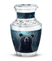 Bear Mini Urn For Ashes Adult Male Funeral, Ashes Cremation Urn