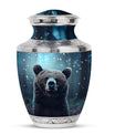 Bear Mini Urn For Ashes Adult Male Funeral, Ashes Cremation Urn