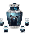 Bear Mini Urn For Ashes Adult Male Funeral, Ashes Cremation Urn