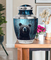 Bear Mini Urn For Ashes Adult Male Funeral, Ashes Cremation Urn