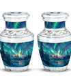 Northern Lights Custom Urns Funeral, Ashes Cremation Urn