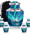 Northern Lights Custom Urns Funeral, Ashes Cremation Urn