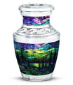 Northern Lights Urn For Human Ashes - Adult Urns For Men & Women