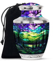 Northern Lights Urn For Human Ashes - Adult Urns For Men & Women