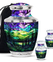 Northern Lights Urn For Human Ashes - Adult Urns For Men & Women