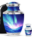 Northern Lights Cremation Urns For Ashes - Adult Urns For Men & Women