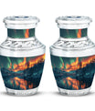 Northern Lights Cremation Keepsake Urns For Ashes - Cremation Urn Human