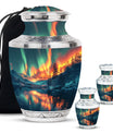 Northern Lights Cremation Keepsake Urns For Ashes - Cremation Urn Human