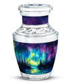 Northern Lights Cremation Urns For Human Ashes - Urn Keepsake Set