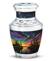 Northern Lights Urn For Human Ashes - Aurora Borealis Adult Large Urns
