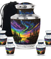 Northern Lights Urn For Human Ashes - Aurora Borealis Adult Large Urns