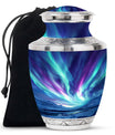 Northern Lights Urn For Ashes Adult Male Small - Funeral Urns For Ashes