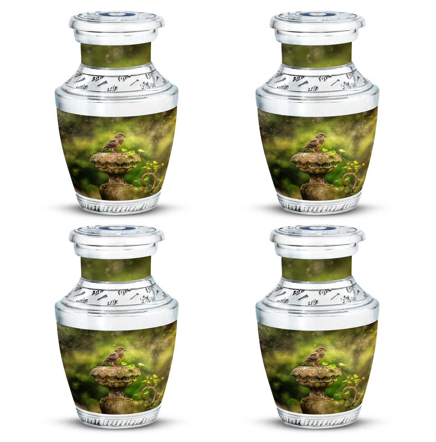 Personalized Bird Cremation Urn for Adult - 10-inch, 200 cu in - Yatskia
