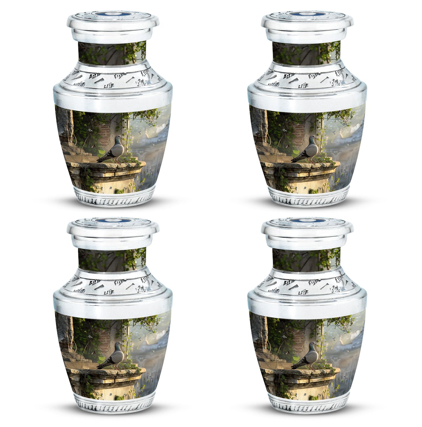 Personalized Bird Cremation Urn for Human Ashes - 10-inch, 200 cu in - Yatskia