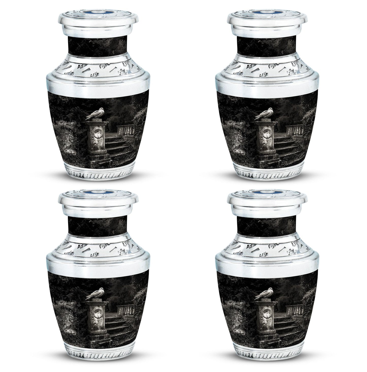 Personalized Dove Cremation Urn for Mom - 10-inch, 200 cu in - Yatskia