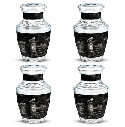 Personalized Dove Cremation Urn for Mom - 10-inch, 200 cu in - Yatskia