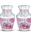 White Couple Dove Burial Urn - Cremation Urn For Loved Ones