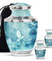 White Dove Burial Urn - Large Urns For Couple