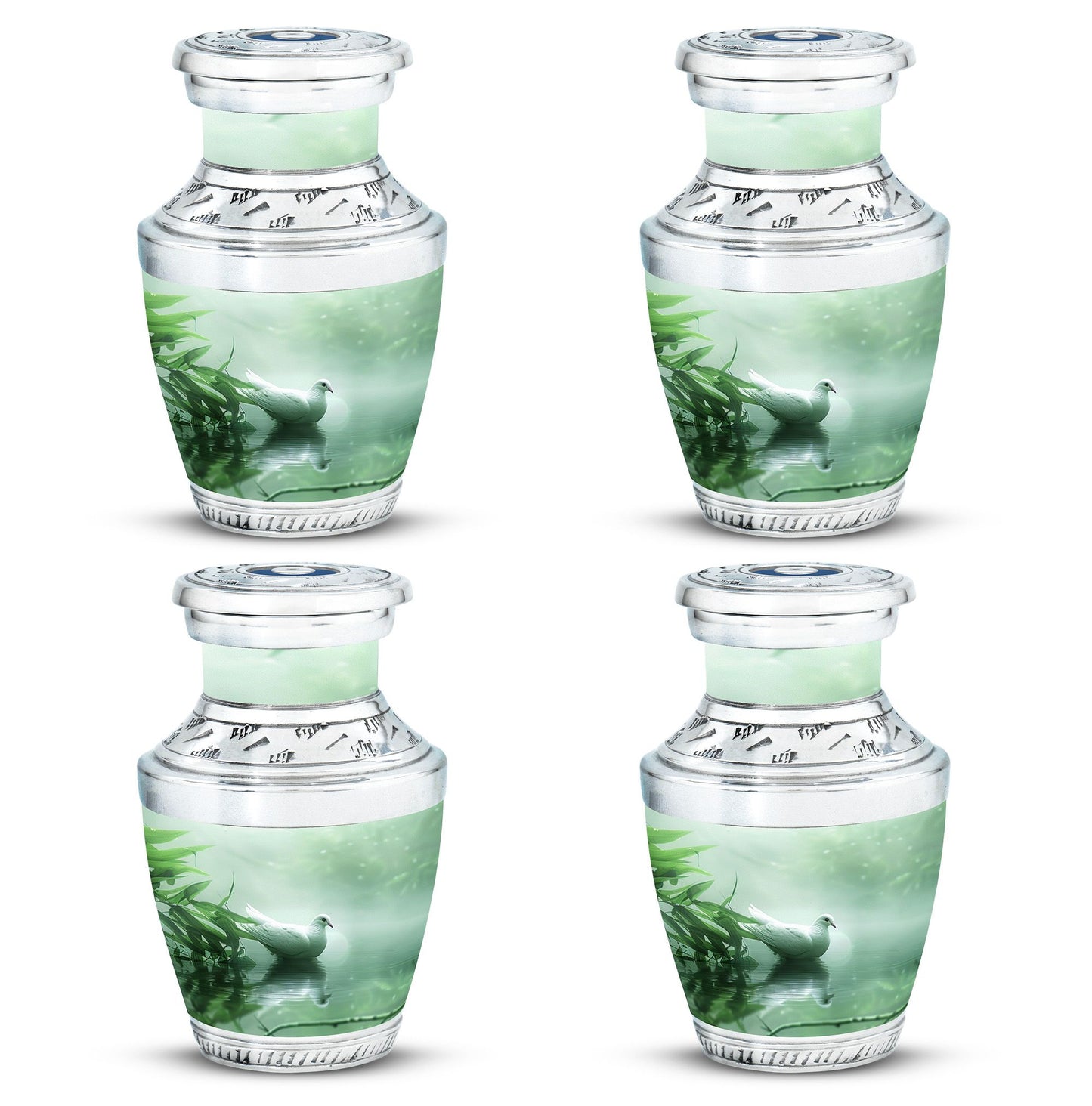 Personalized Bird Memorial Urn for Human Ashes - 10-inch, 200 cu in - Yatskia
