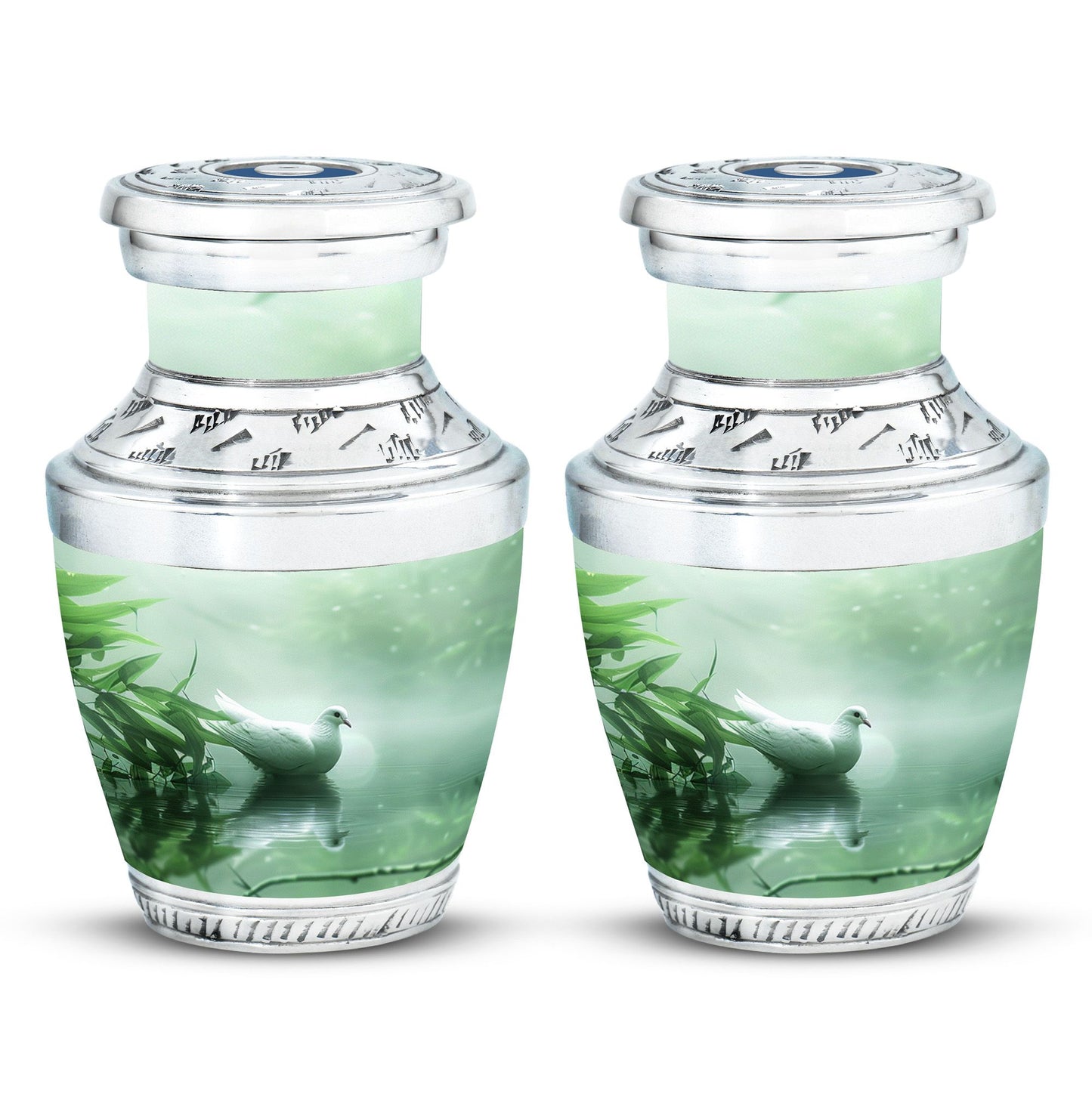 Personalized Bird Memorial Urn for Human Ashes - 10-inch, 200 cu in - Yatskia