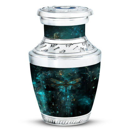 Personalized Dragonfly Cremation Urn for Human Ashes - 10-inch, 200 cu in - Yatskia