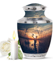 Fishing Memorial Urn For Dad – Cremation Urn for Fisherman’s Ashes