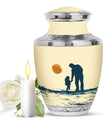 Father and Daughter Cremation Urns - Decorative Urn For Human Ashes