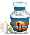Memorial Father Daughter Urn For Burial Ashes - Cremation Urns Large